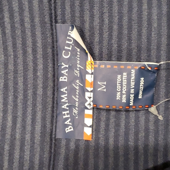 Womens Bahama Bay Club blue 1/4 zip pullover size M - Picture 3 of 4